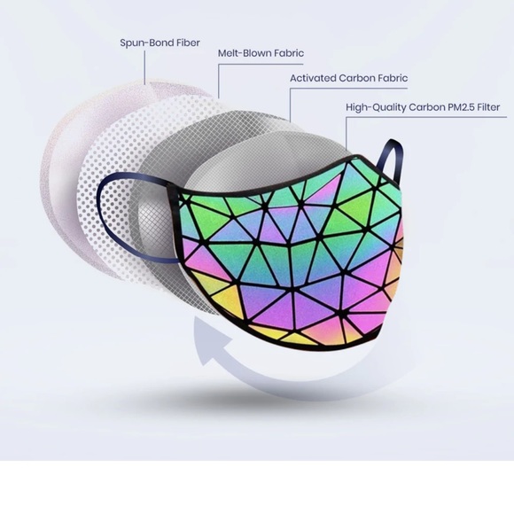 NWT The Lumination Holographic Mask brand new in bag - Picture 6 of 7